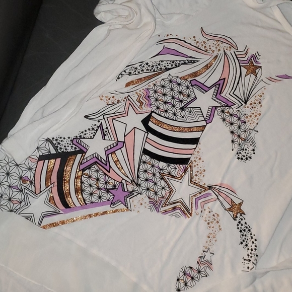 #HP# Used Epic Threads L/S Star Unicorn Shirt - L - Picture 2 of 3